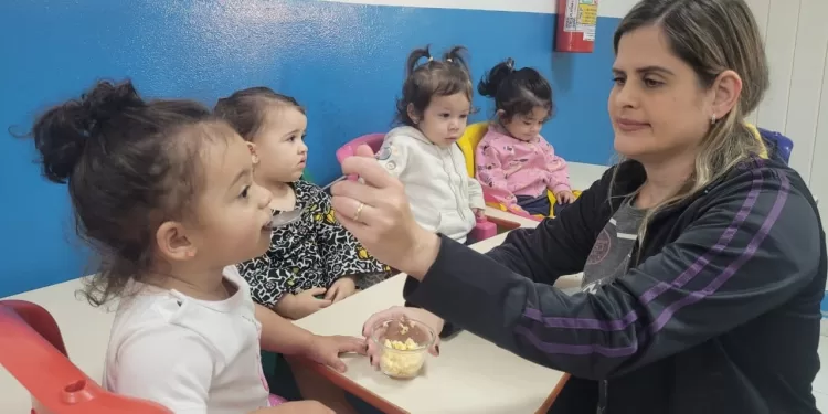 Merenda escolar. (Prefeitura de Itapetininga)